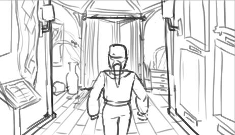 Gameplay loop 1 : 3rd person puzzle.