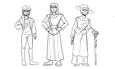 Family designs: MC, Mother, Grandmother.